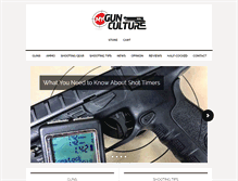 Tablet Screenshot of mygunculture.com